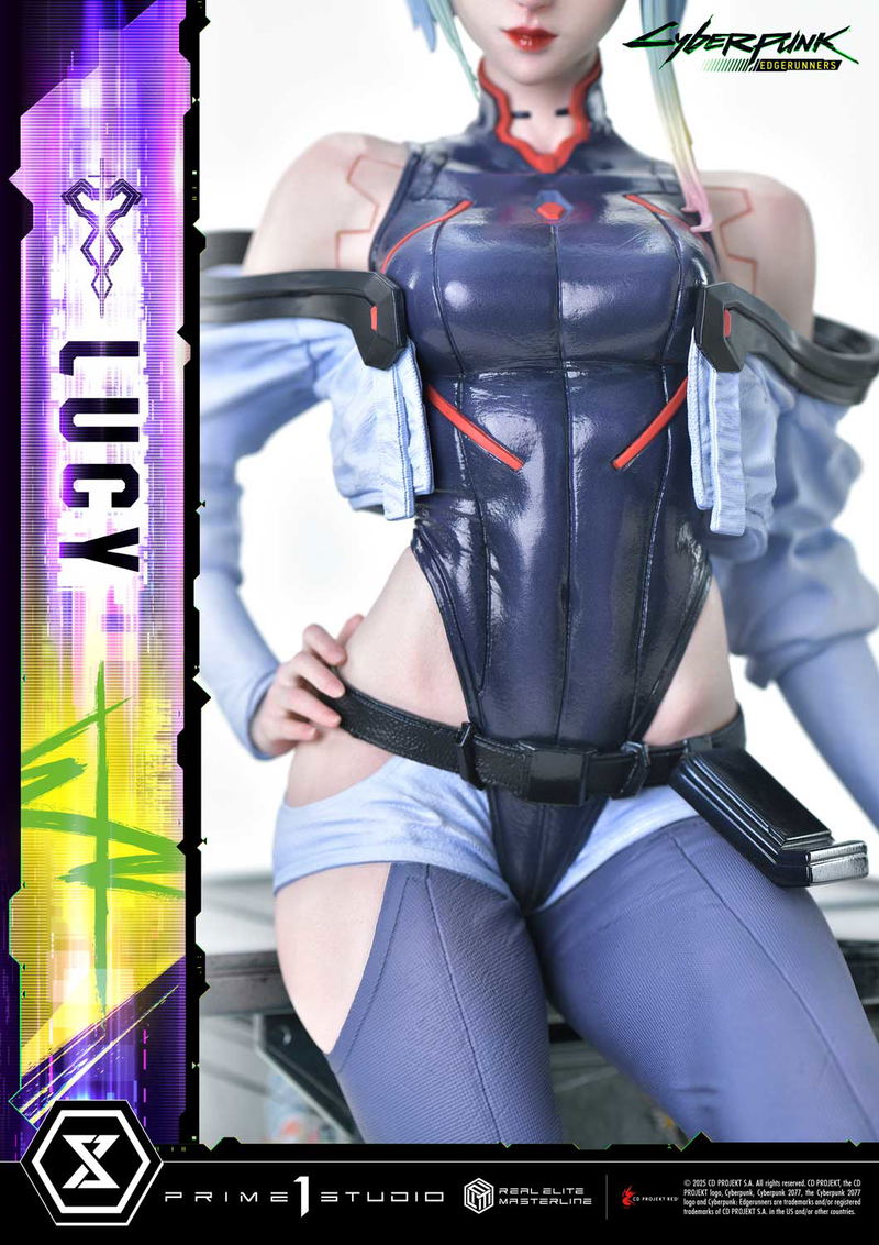 Real Elite Masterline Cyberpunk Edgerunners 1/4 Scale Statue: Lucy image 21