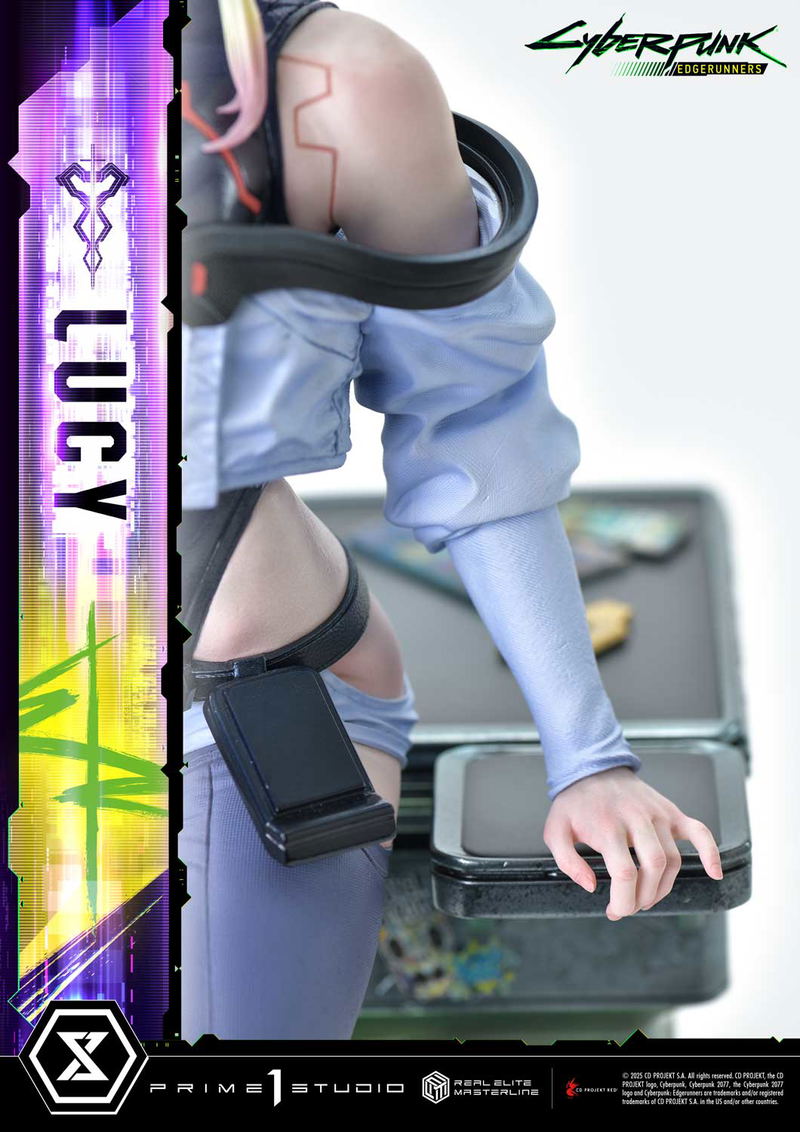 Real Elite Masterline Cyberpunk Edgerunners 1/4 Scale Statue: Lucy image 22