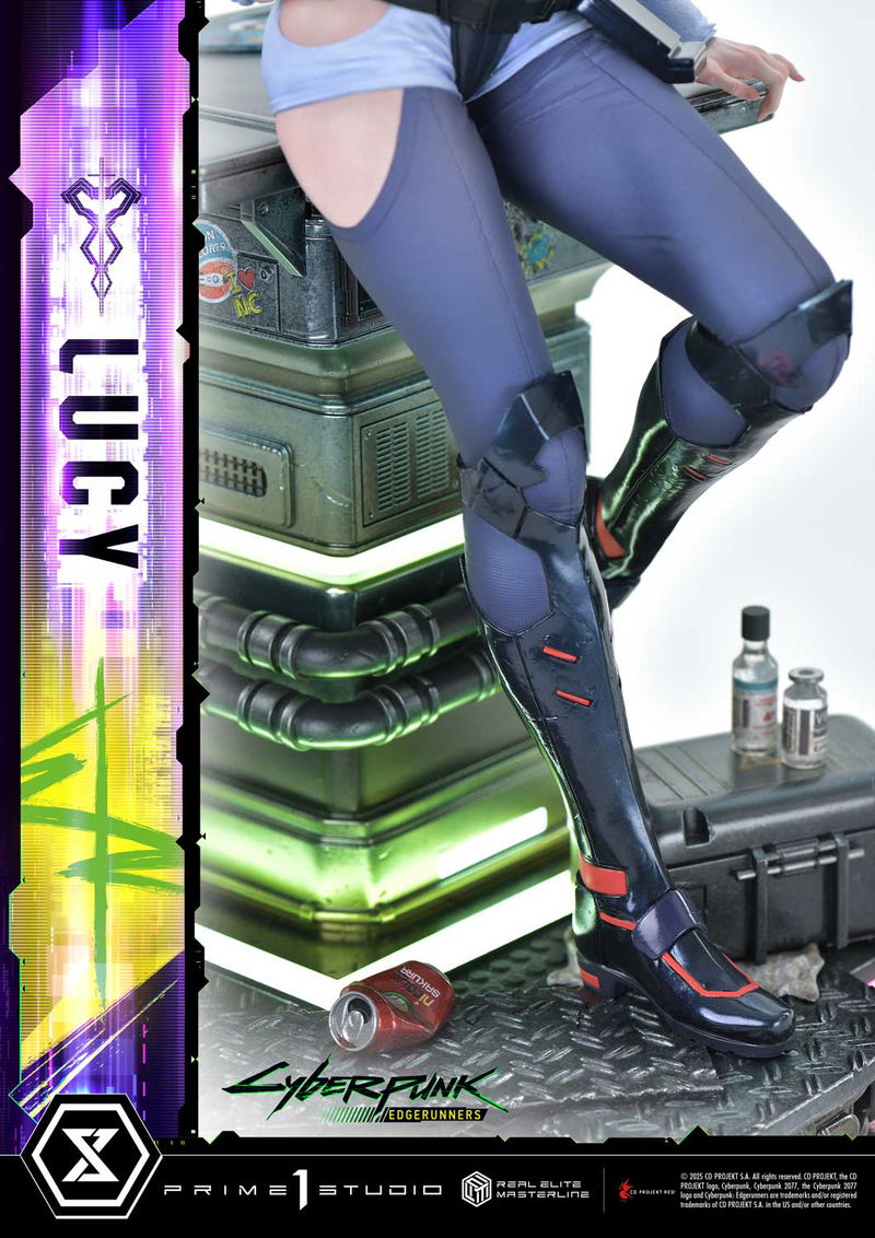 Real Elite Masterline Cyberpunk Edgerunners 1/4 Scale Statue: Lucy image 24