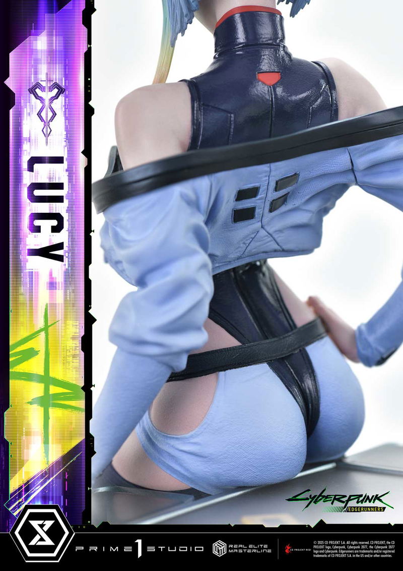 Real Elite Masterline Cyberpunk Edgerunners 1/4 Scale Statue: Lucy image 26
