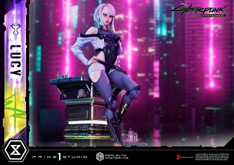 Real Elite Masterline Cyberpunk Edgerunners 1/4 Scale Statue: Lucy image 27