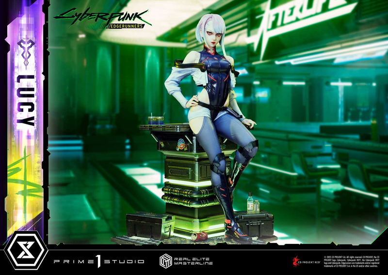 Real Elite Masterline Cyberpunk Edgerunners 1/4 Scale Statue: Lucy image 28