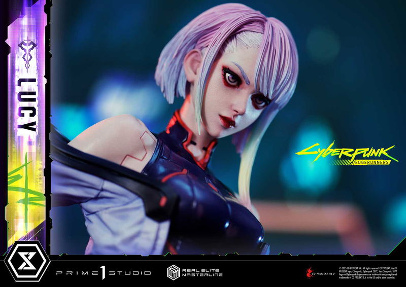 Real Elite Masterline Cyberpunk Edgerunners 1/4 Scale Statue: Lucy image 31