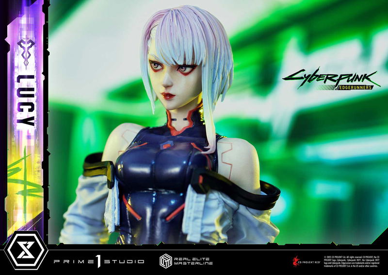 Real Elite Masterline Cyberpunk Edgerunners 1/4 Scale Statue: Lucy image 34