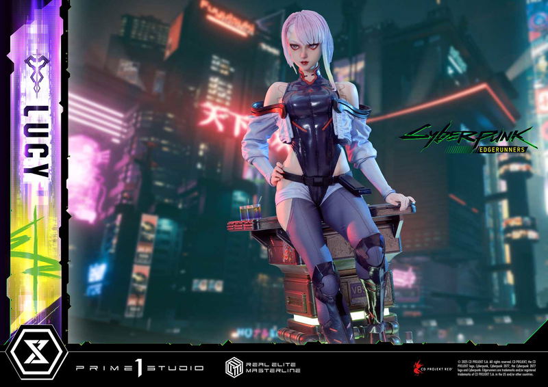 Real Elite Masterline Cyberpunk Edgerunners 1/4 Scale Statue: Lucy image 36