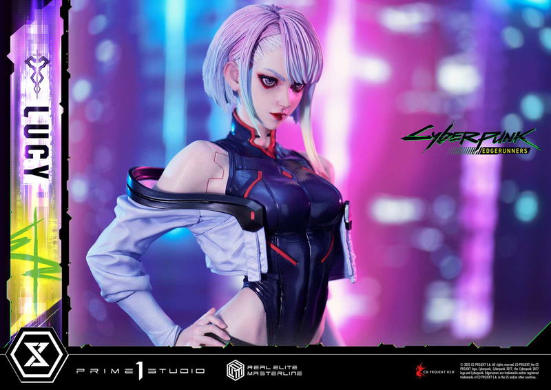 Real Elite Masterline Cyberpunk Edgerunners 1/4 Scale Statue: Lucy image 37