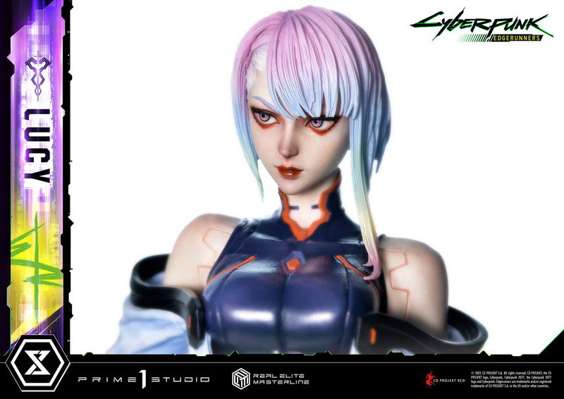 Real Elite Masterline Cyberpunk Edgerunners 1/4 Scale Statue: Lucy image 39