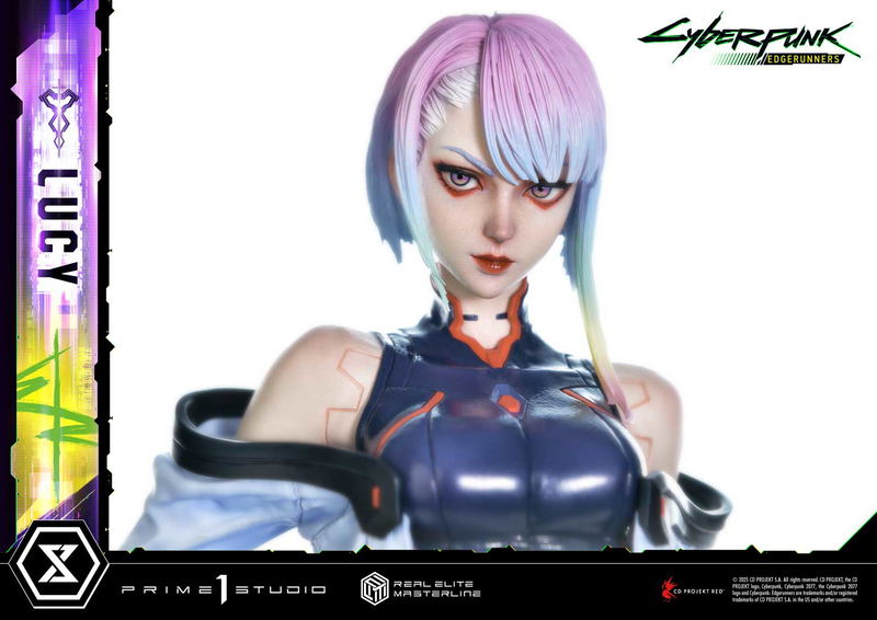 Real Elite Masterline Cyberpunk Edgerunners 1/4 Scale Statue: Lucy image 40