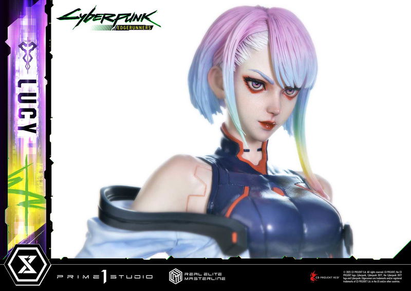 Real Elite Masterline Cyberpunk Edgerunners 1/4 Scale Statue: Lucy image 41