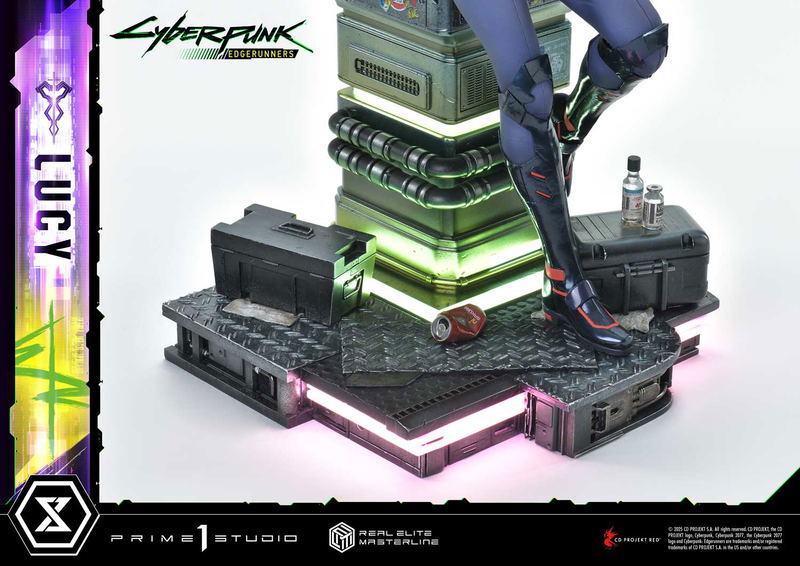 Real Elite Masterline Cyberpunk Edgerunners 1/4 Scale Statue: Lucy image 42