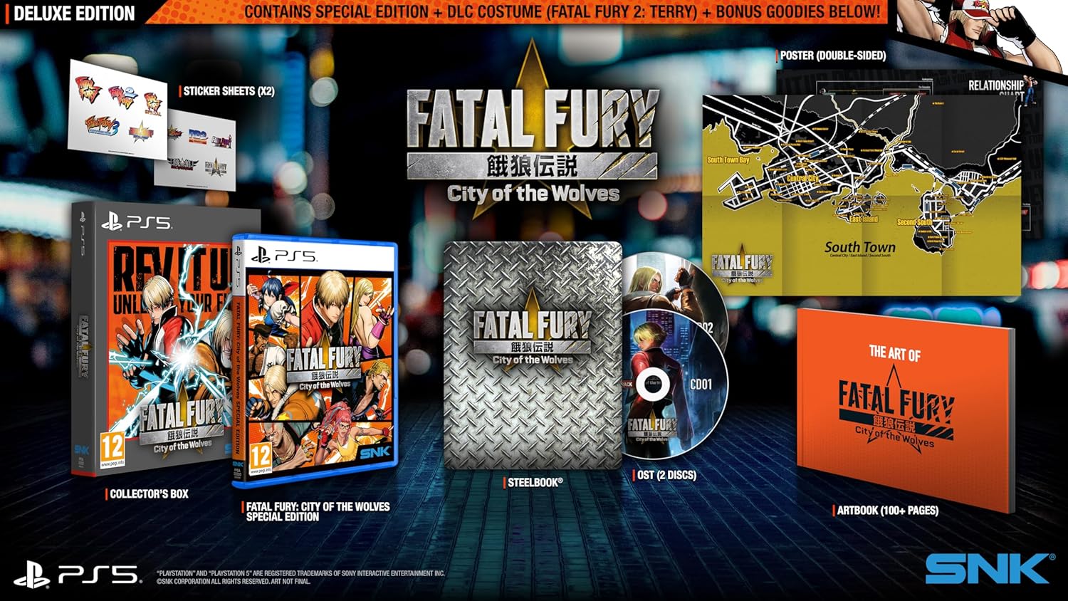 Fatal Fury: City of the Wolves [Deluxe Edition] — Import Game Deal