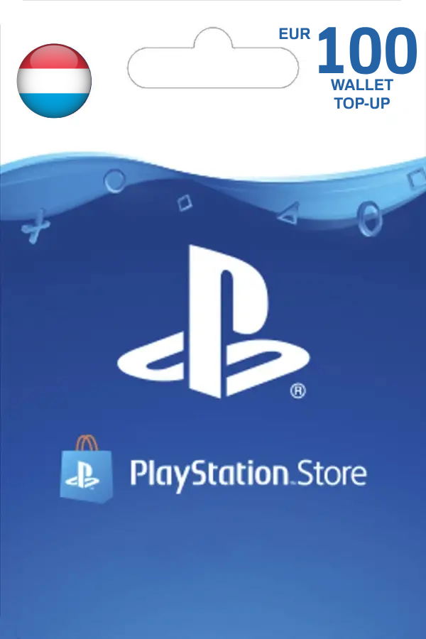 PSN Card 100 EUR | Playstation Network Luxembourg <span class="ext ext_digital">digital</span> image 1