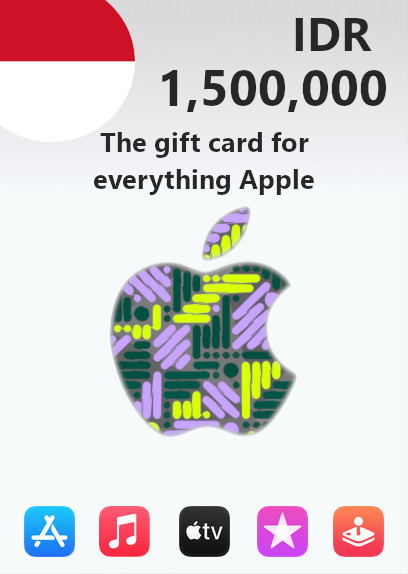 Apple Gift Card 1,500,000 IDR | Indonesia Account <span class="ext ext_digital">digital</span> image 1
