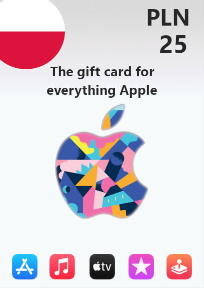 Apple Gift Card 25 PLN | Poland Account <span class="ext ext_digital">digital</span> image 1