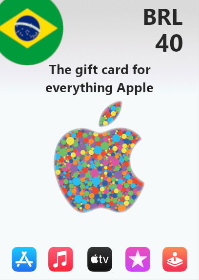 Apple Gift Card 40 BRL | Brazil Account <span class="ext ext_digital">digital</span> image 1