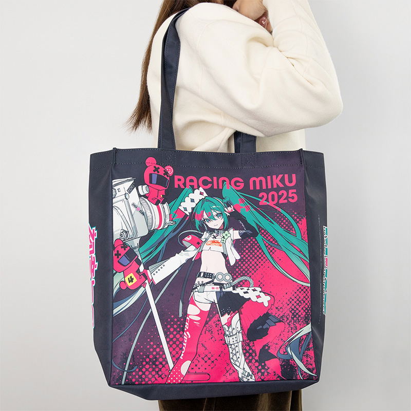 Racing Miku 2025 Key Visual 1 Ver. Tote Bag With Gusset