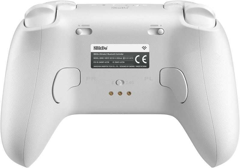8BitDo Ultimate 2 Bluetooth Controller for Switch / PC (White) image 4