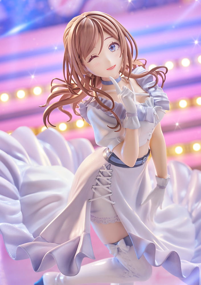 Gakuen Idolmaster 1/7 Scale Pre-Painted Figure: Himesaki Rinami