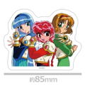 Magic Knight Rayearth Die-cut Sticker Hikaru & Umi & Fuu Vol. 1 thumbnail 2