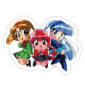 Magic Knight Rayearth Die-cut Sticker Hikaru & Umi & Fuu Vol. 2 thumbnail 1