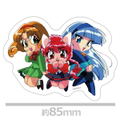 Magic Knight Rayearth Die-cut Sticker Hikaru & Umi & Fuu Vol. 2 thumbnail 2
