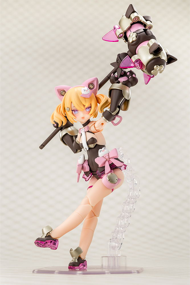 Megami Device 1/1 Scale Plastic Model Kit: Puni Mofu Kuro Mao image 3