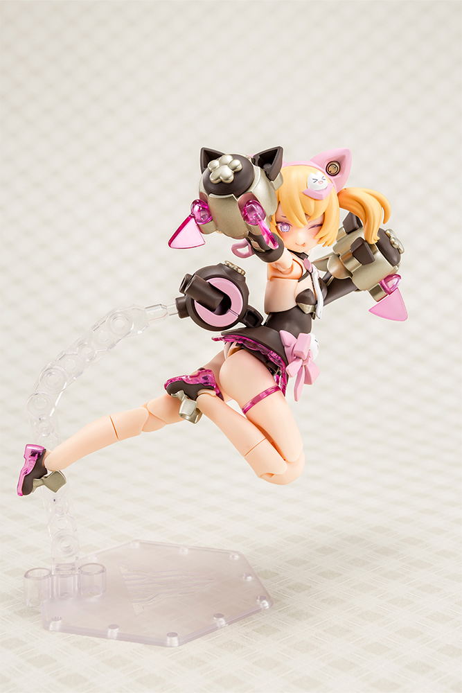 Megami Device 1/1 Scale Plastic Model Kit: Puni Mofu Kuro Mao image 6