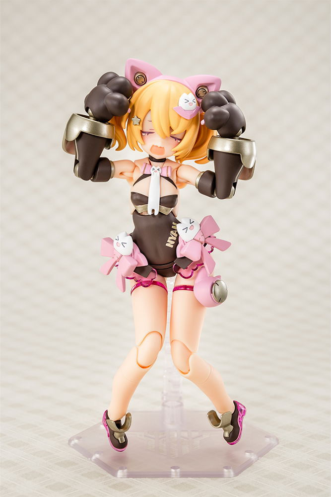 Megami Device 1/1 Scale Plastic Model Kit: Puni Mofu Kuro Mao image 9