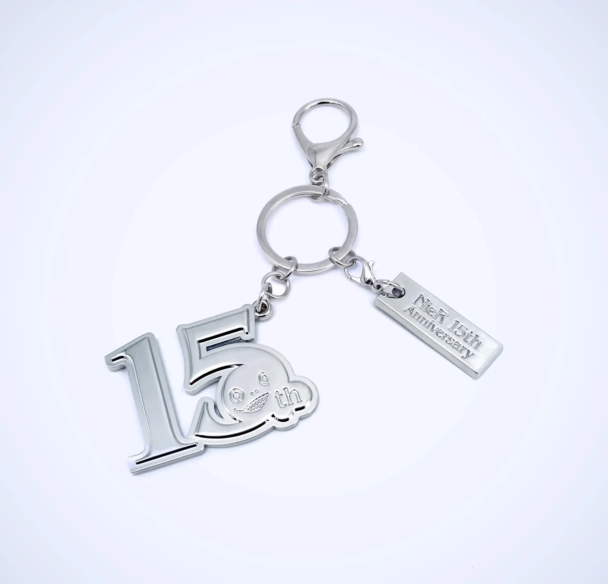 NieR Series 15th Anniversary Metal Key Chain — Import Game Deal