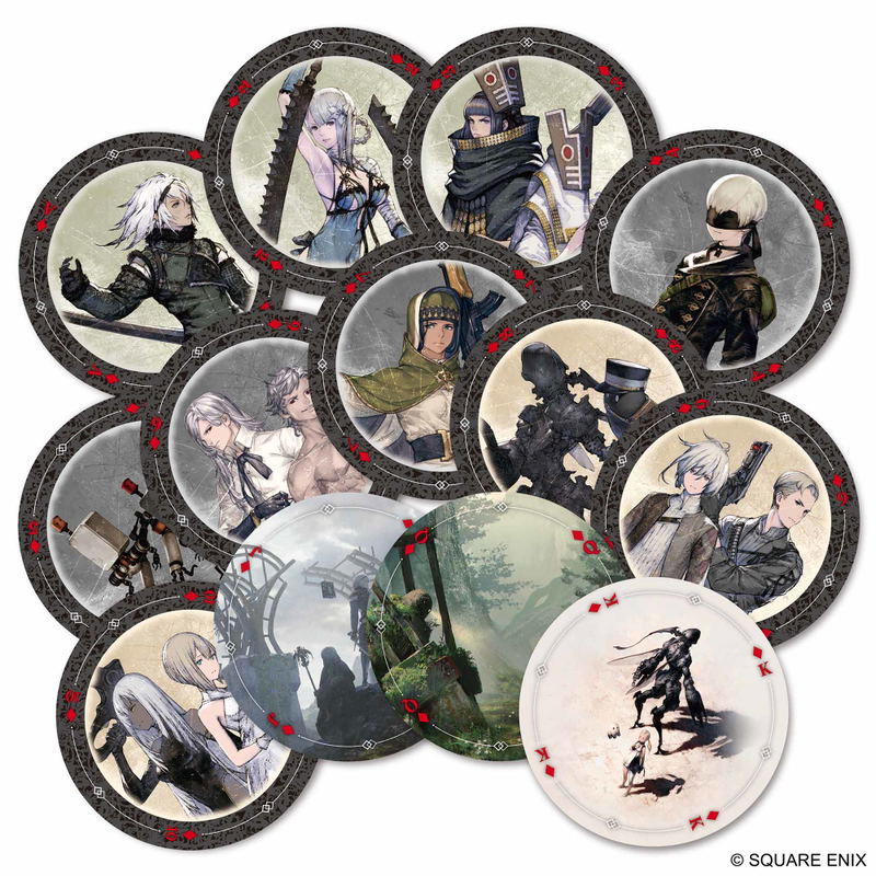 NieR Series Round Playing Cards image 5