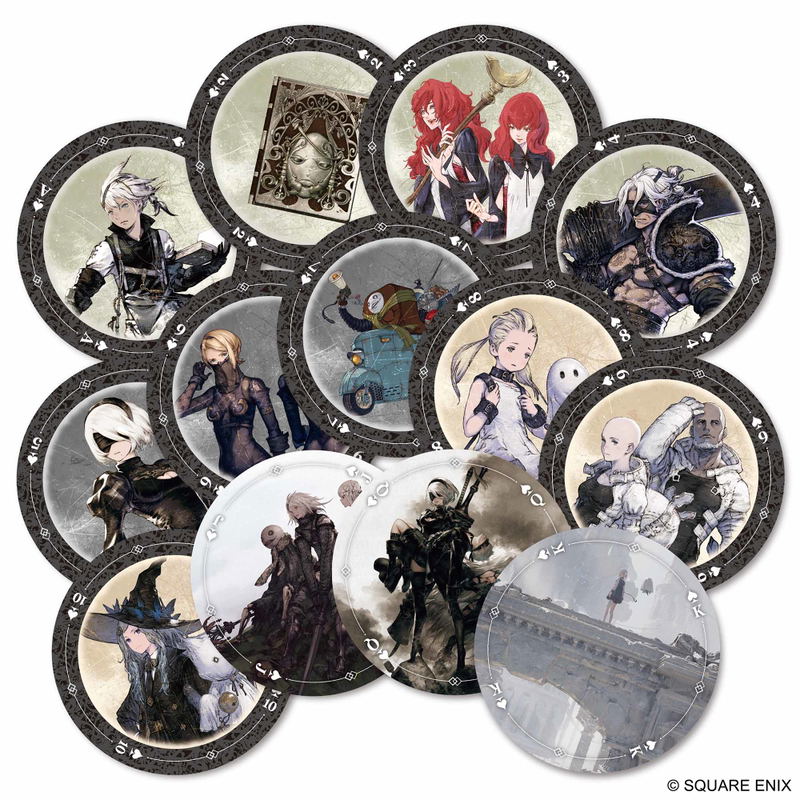 NieR Series Round Playing Cards image 7