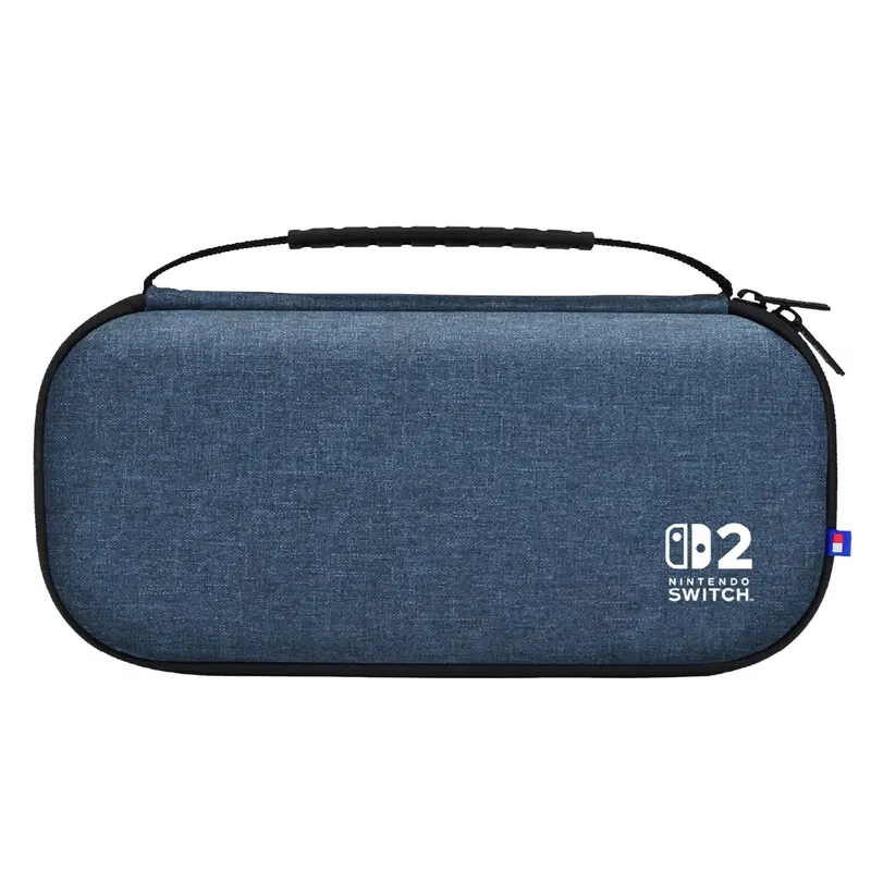 Hori Slim Hard Pouch Plus for Nintendo Switch 2 (Indigo) image 1