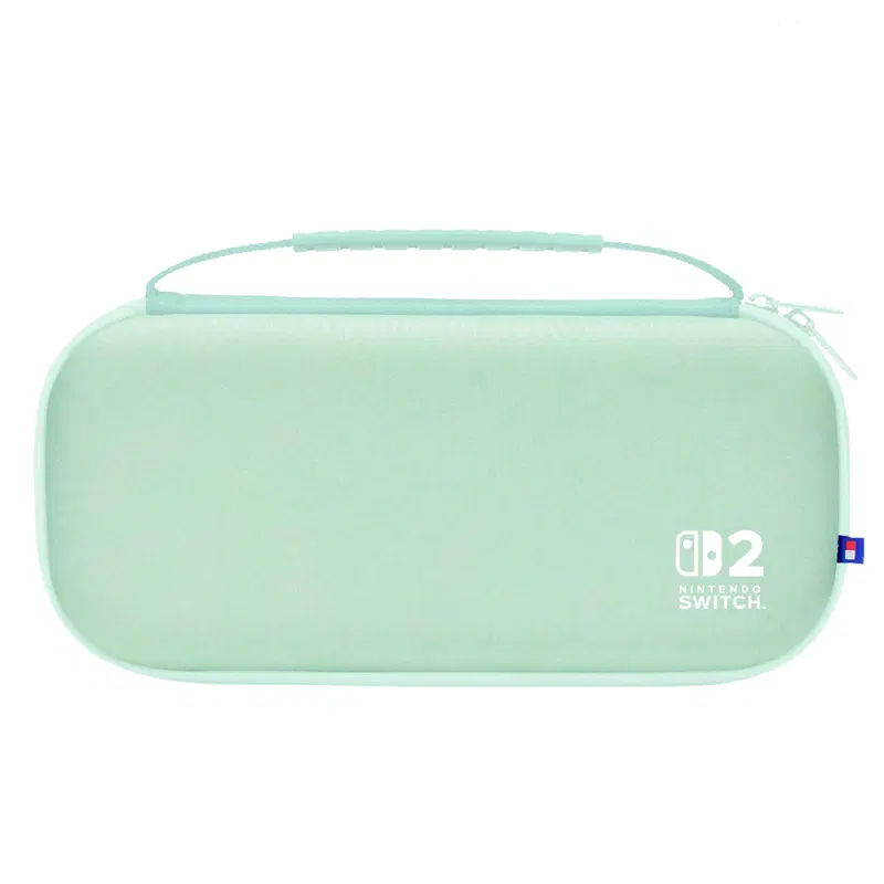 Hori Slim Hard Pouch Plus for Nintendo Switch 2 (Light Green) image 1