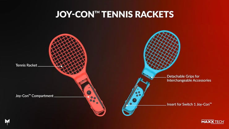 Maxx Tech Joy-Con Sports Kit for Nintendo Switch 2 & 1 image 3