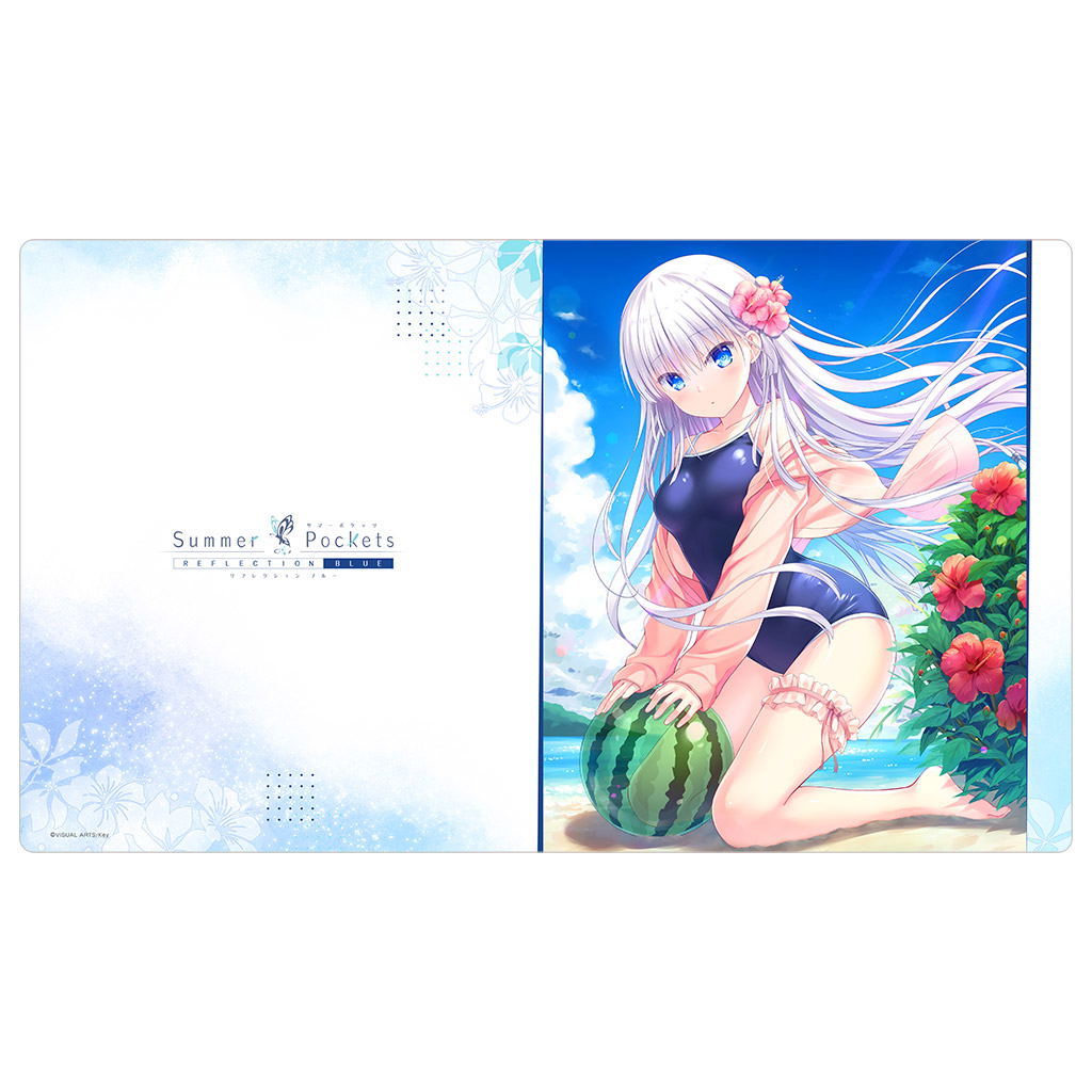 Summer Pockets Reflection Blue Rubber Mat Naruse Shiroha / Sea — Import Game Deal