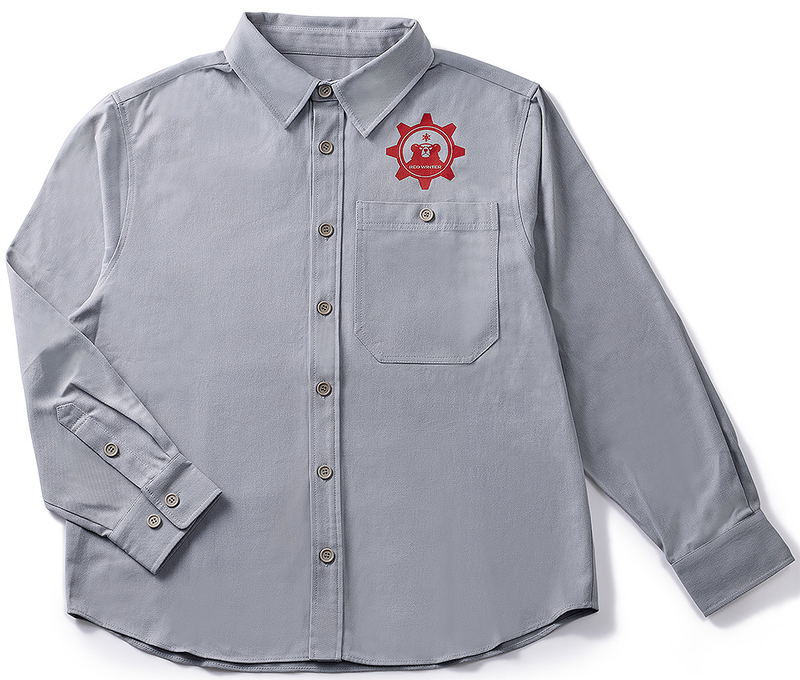 Blue Archive Military Shirt (Red Winter Federal Academy) image 1