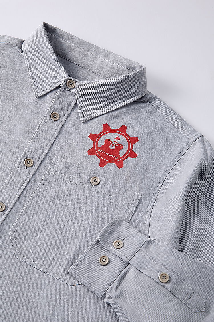Blue Archive Military Shirt (Red Winter Federal Academy) image 5