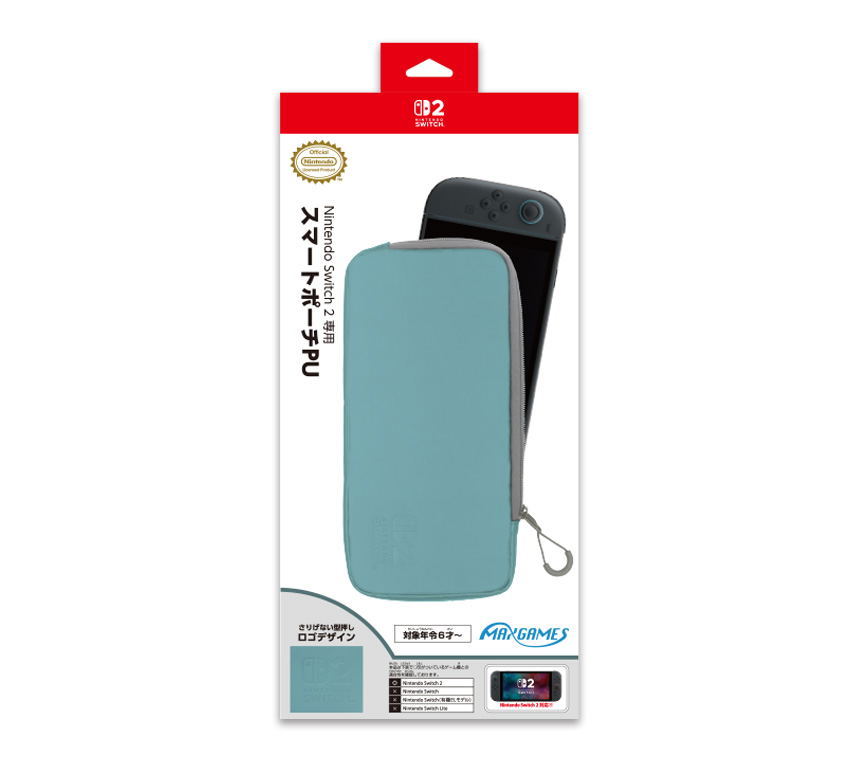 MaxGames Smart Pouch PU for Nintendo Switch 2 (Denim Blue x Gray) އަށް ...