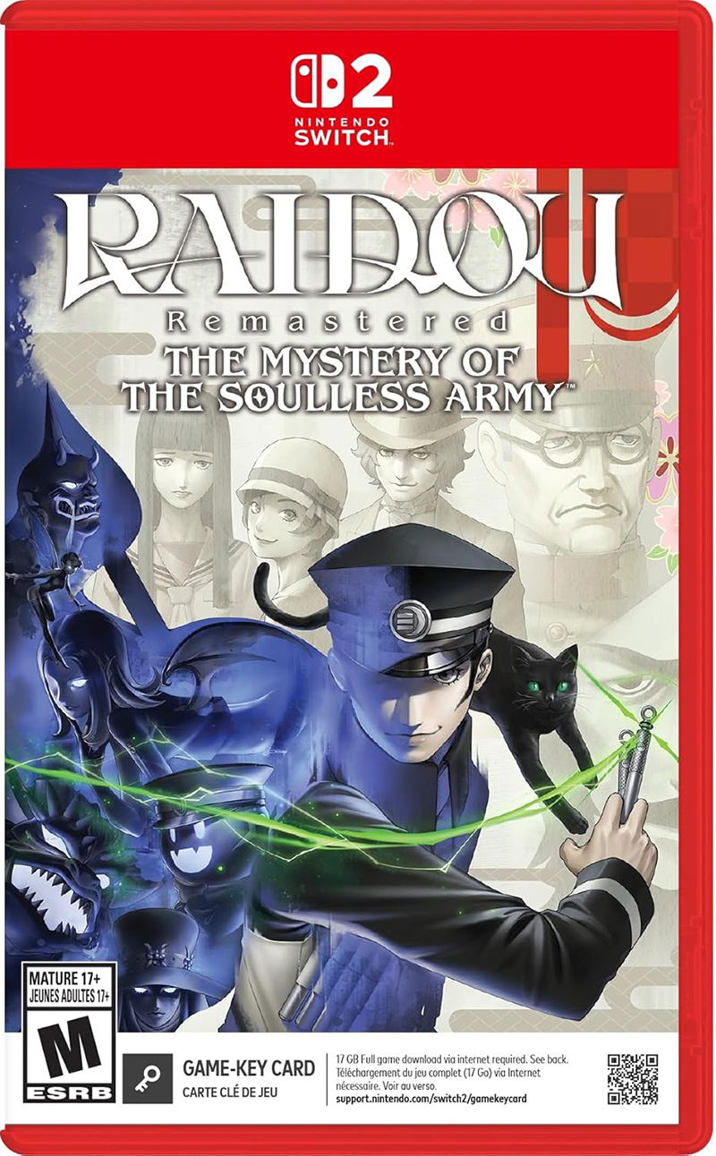 RAIDOU Remastered: The Mystery of the Soulless Army Game Key Cart — Import Game Deal
