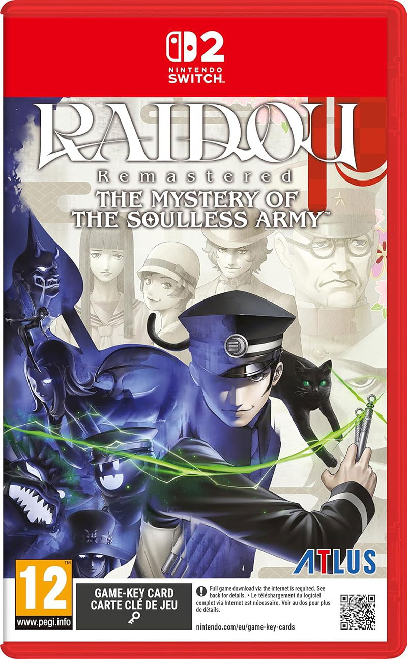 RAIDOU Remastered: The Mystery of the Soulless Army Game Key Cart — Import Game Deal