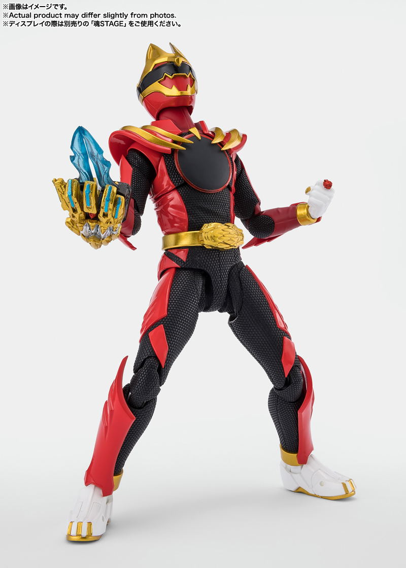S.H.Figuarts No. 1 Sentai Gozyuger: Gozyu Wolf (First Limited Edition with Sentai Ring) image 3