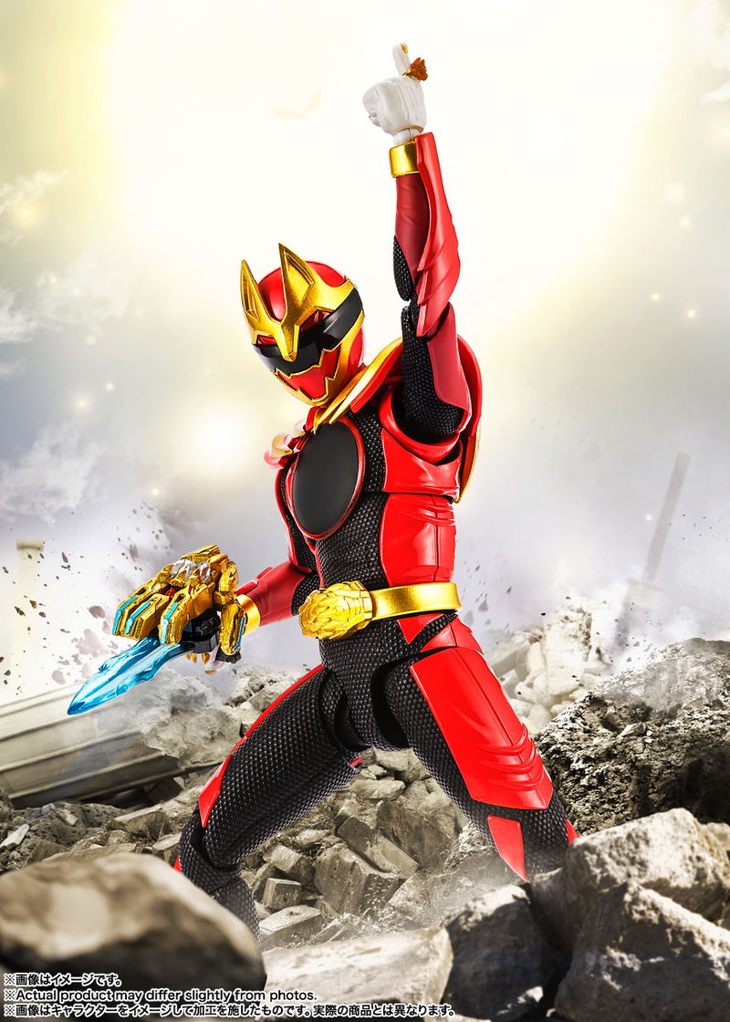S.H.Figuarts No. 1 Sentai Gozyuger: Gozyu Wolf (First Limited Edition with Sentai Ring) image 14