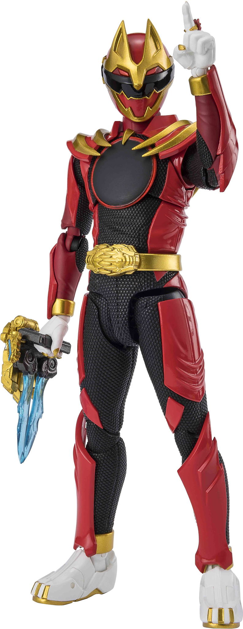 S.H.Figuarts No. 1 Sentai Gozyuger: Gozyu Wolf (First Limited Edition with Sentai Ring) image 1
