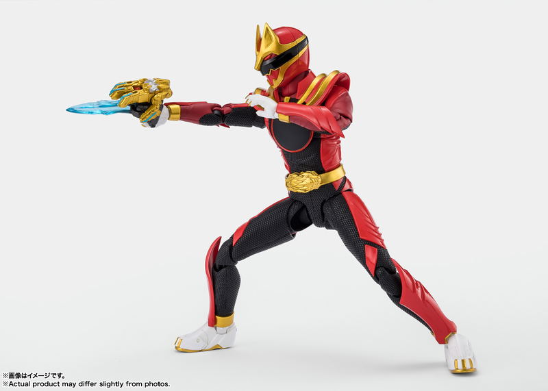 S.H.Figuarts No. 1 Sentai Gozyuger: Gozyu Wolf (First Limited Edition with Sentai Ring) image 4