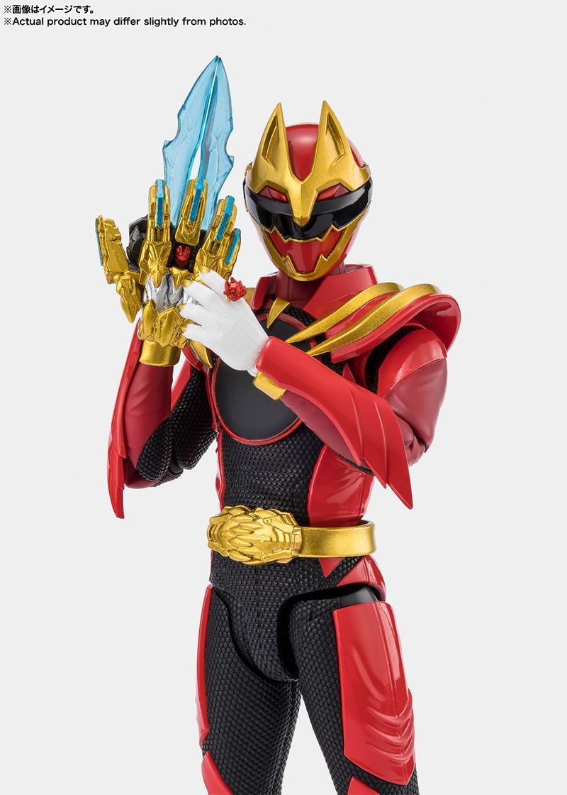 S.H.Figuarts No. 1 Sentai Gozyuger: Gozyu Wolf (First Limited Edition with Sentai Ring) image 8