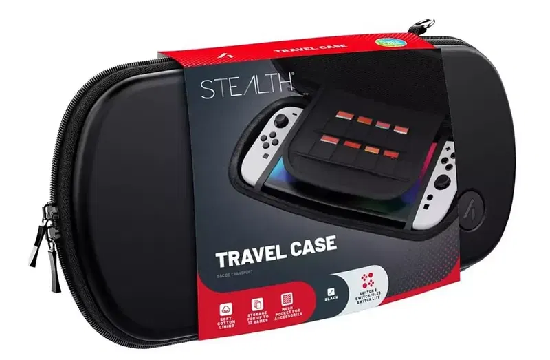 Stealth Travel Case for Nintendo Switch 2 / Nintendo Switch / Switch Lite (Black) image 1