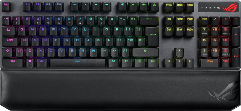 ASUS ROG Strix Scope NX Deluxe Wireless Gaming Keyboard (Red Axis) image 1
