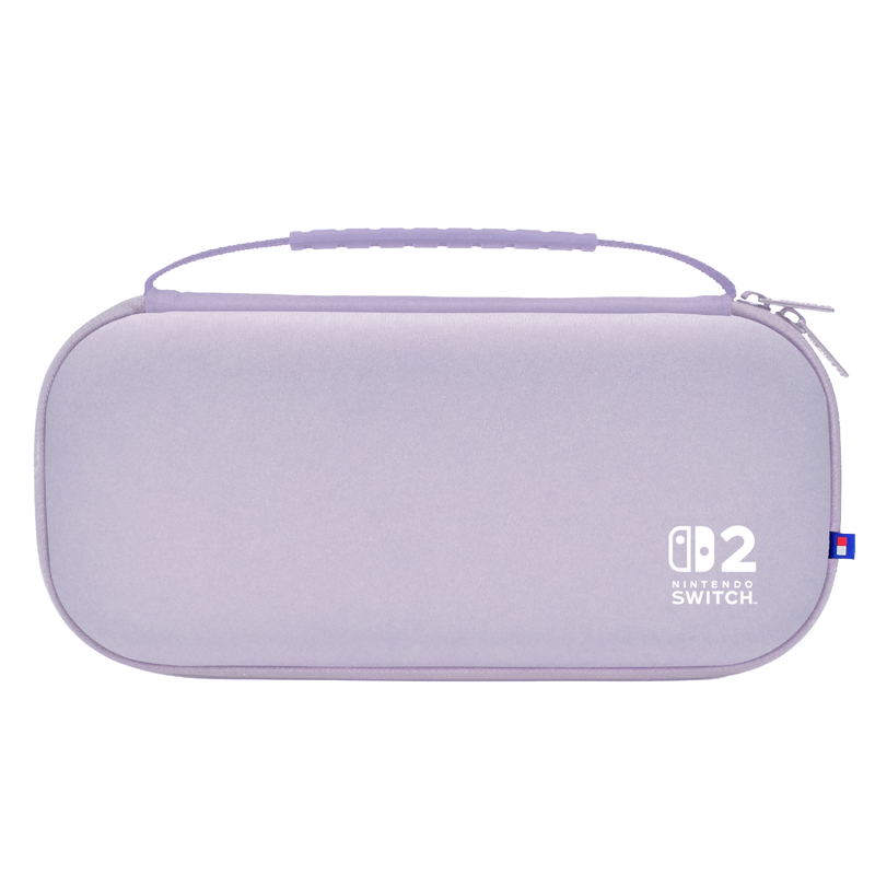 Hori Slim Hard Pouch Plus for Nintendo Switch 2 (Light Purple) image 1