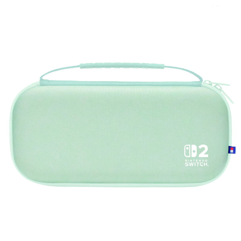 Hori Slim Hard Pouch Plus for Nintendo Switch 2 (Light Green) image 1