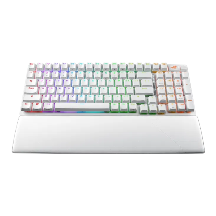 ASUS ROG Strix Scope II 96 Wireless Gaming Keyboard (Snow Switch White) image 3
